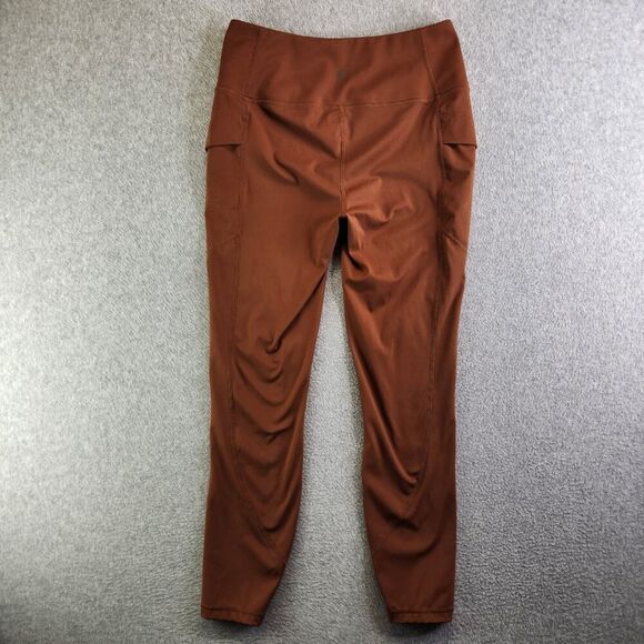 Eddie Bauer Leggings Womens TL Camel Brown Cargo Ankle Trekking Overlanding - Picture 13 of 14